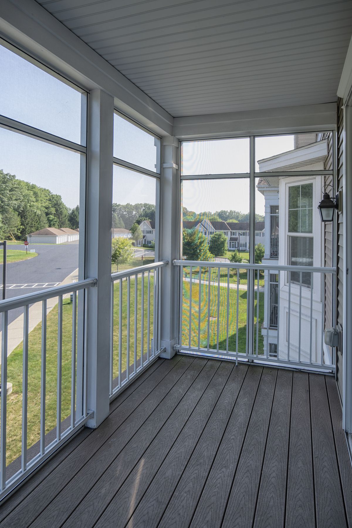 Colden screened-in balcony