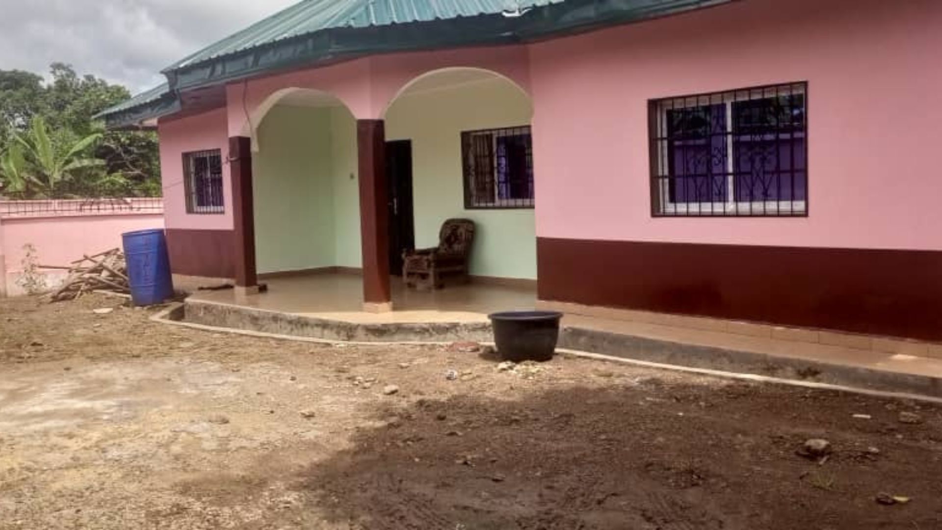 The construction of a new parish house