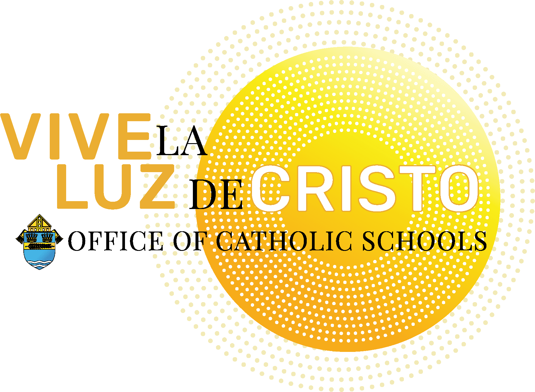 OCS Live the Light of Christ Spanish Logo Download