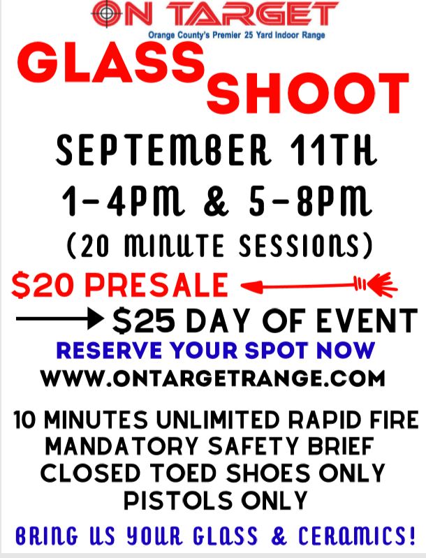 On Target Glass Shoot