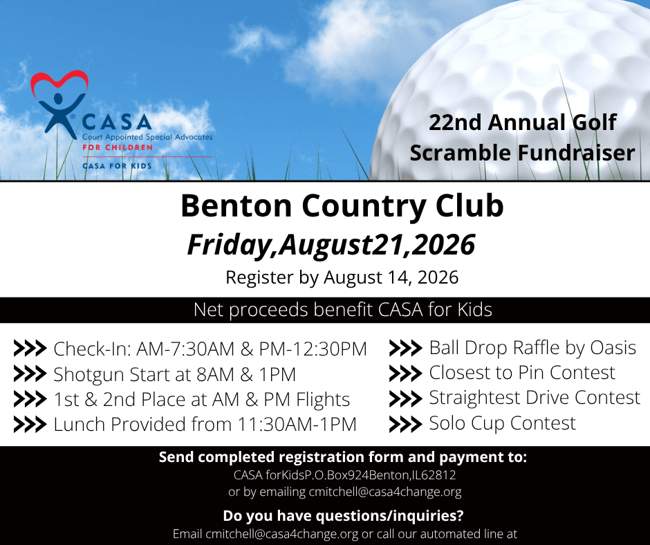 22nd Annual Golf Scramble - Sign Up Today!