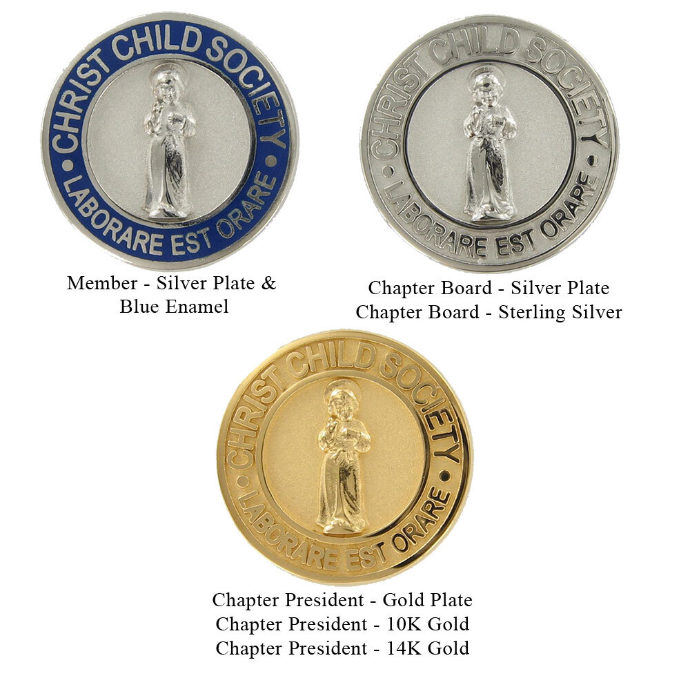Christ Child Society Pin or Pendant