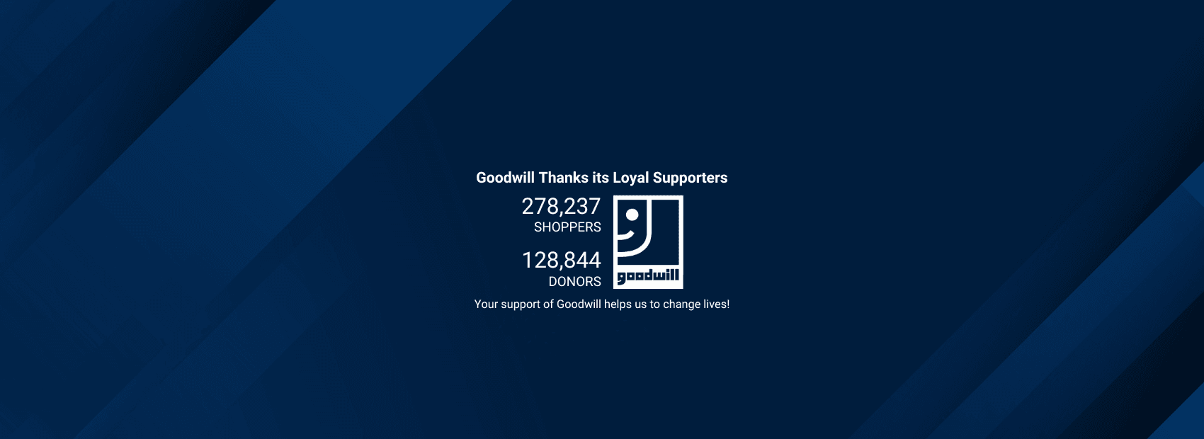 Goodwill Changes Lives!