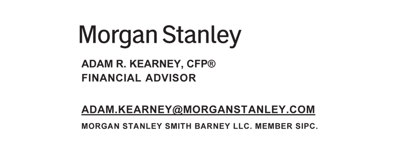 Morgan Stanley Financial Advisor Adam R. Kearney
