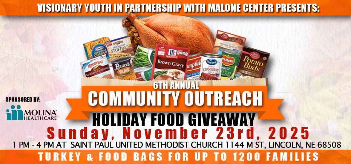 6th Annual Holiday Food Giveaway