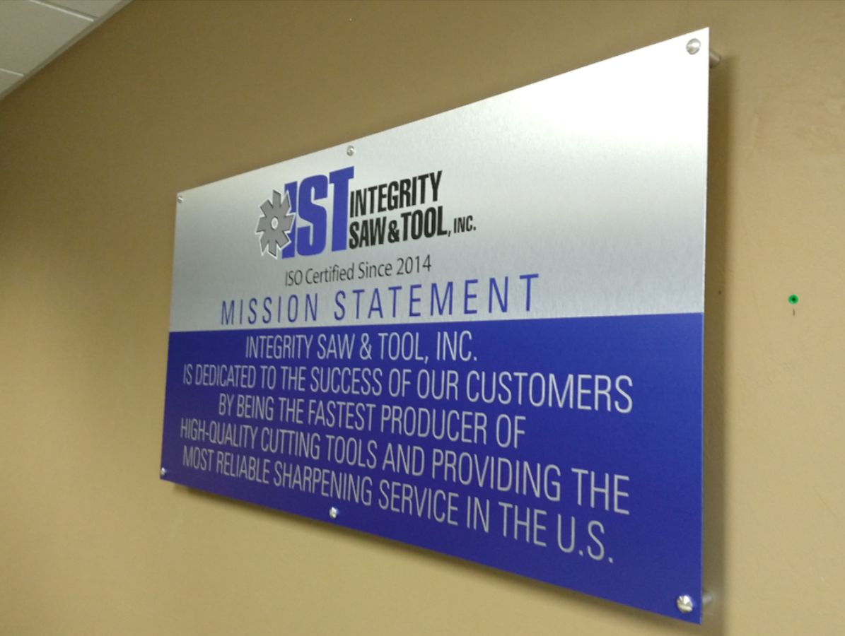 IST interior sign