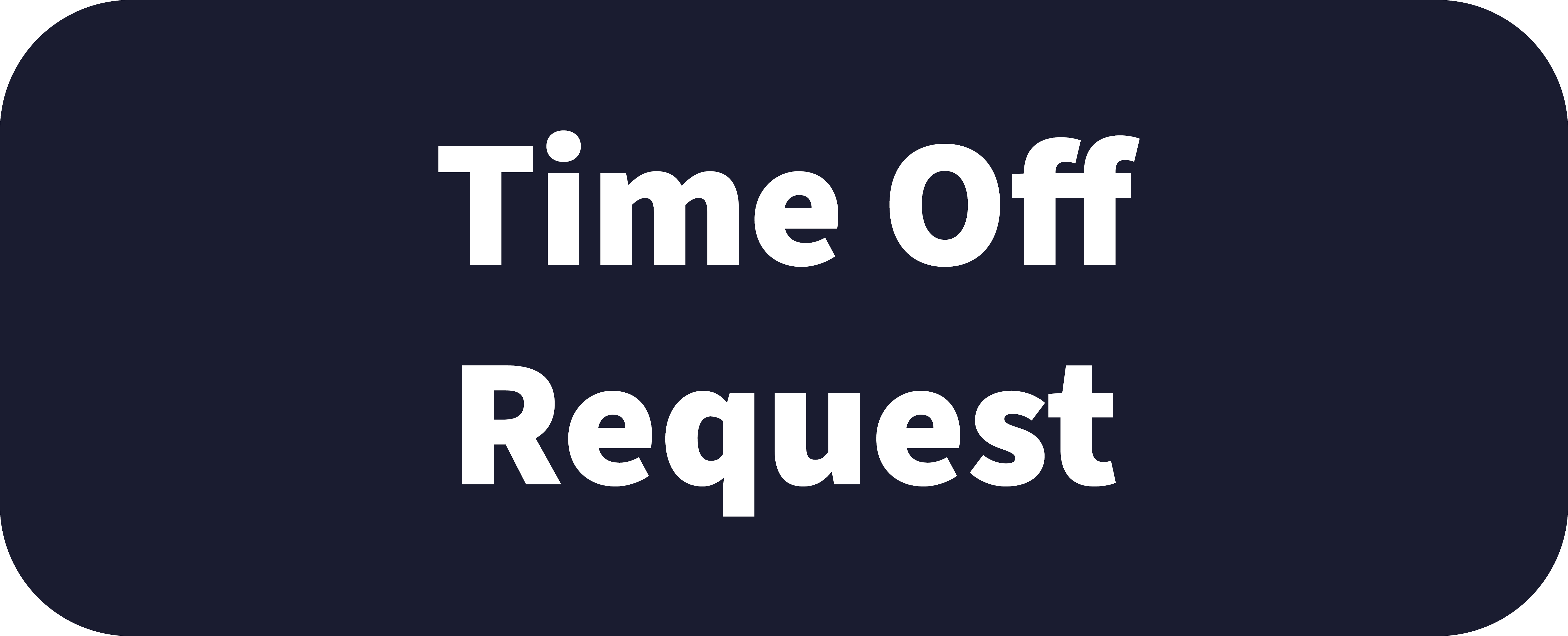 Time Off Request