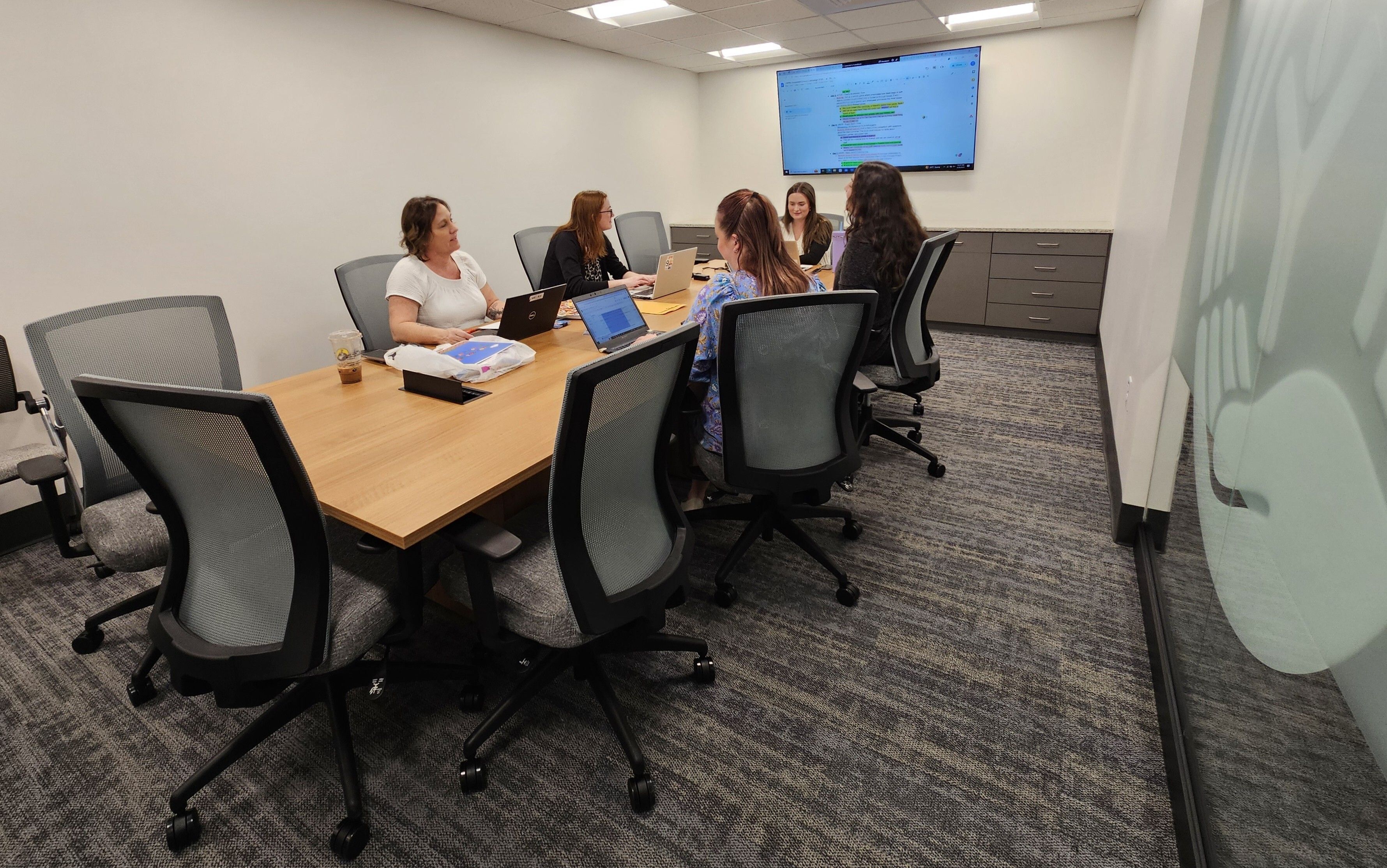 Image of the Behnken Nonprofit Learning Campus Eccles Boardroom.