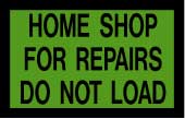 Home Shop for Repairs Decal