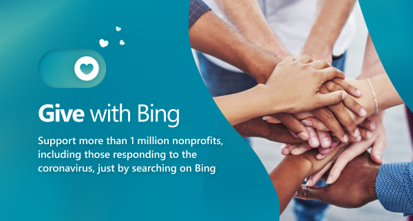Give with Bing