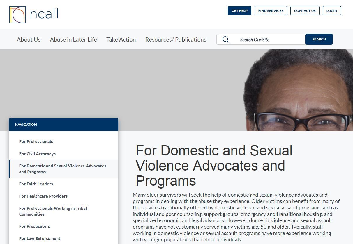 A guide for Domestic and Sexual Violence Advocates and Programs