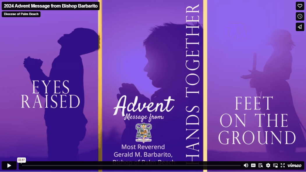 December 2024: Bishop Barbarito's Advent Message
