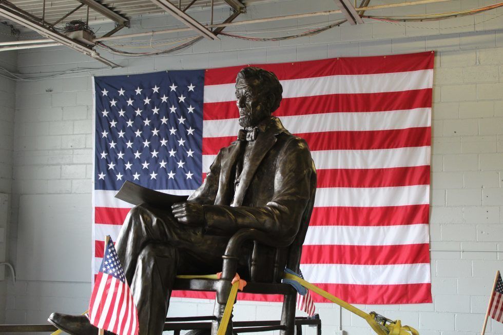 Lincoln Statue Moved to Dayton