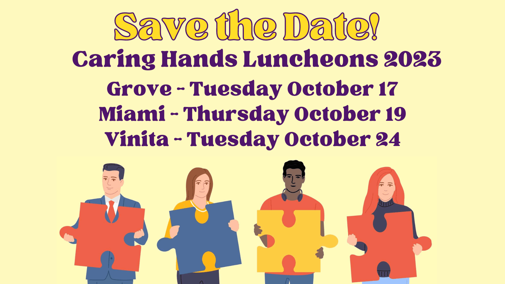 Caring Hands Luncheons 2023!