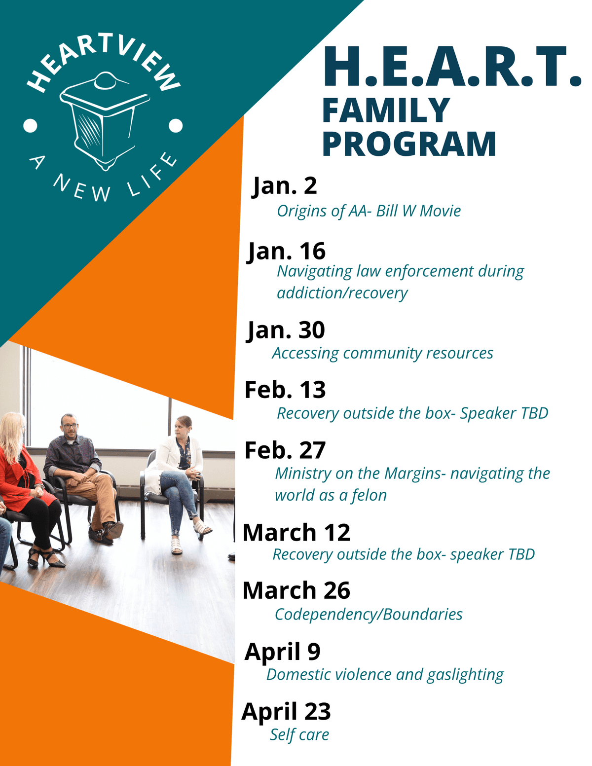 Heartview Foundation Addiction treatment in Bismarck, Cando, and