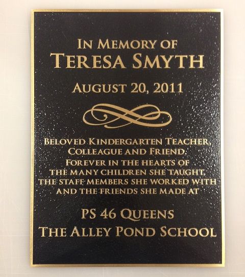 Teresa Smyth Plaque