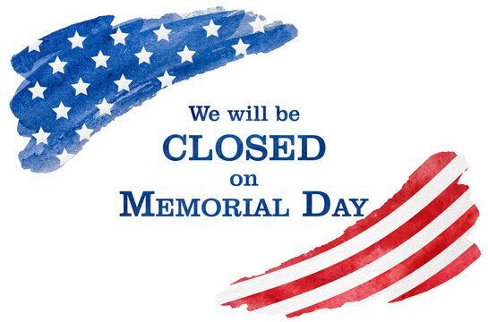 Memorial Day Closures
