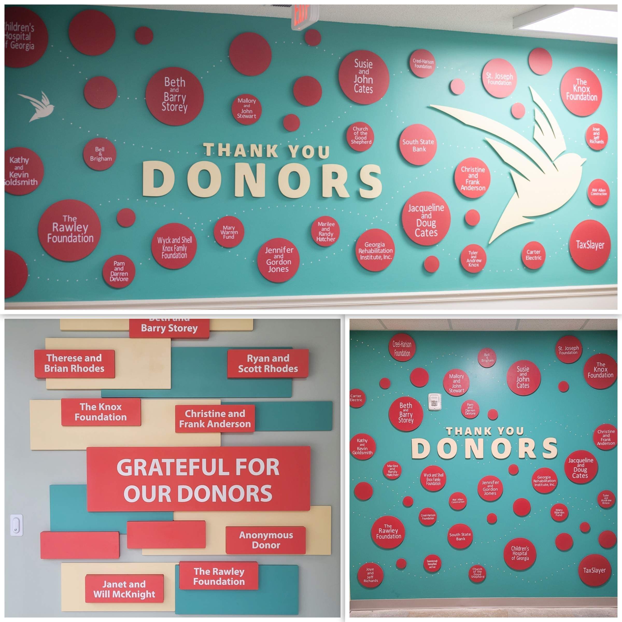 Apparel Academy Donor Wall