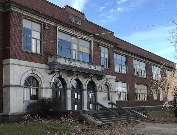 A look inside the former Roosevelt Middle School in Erie