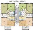 Lower Floor Plan - Building C