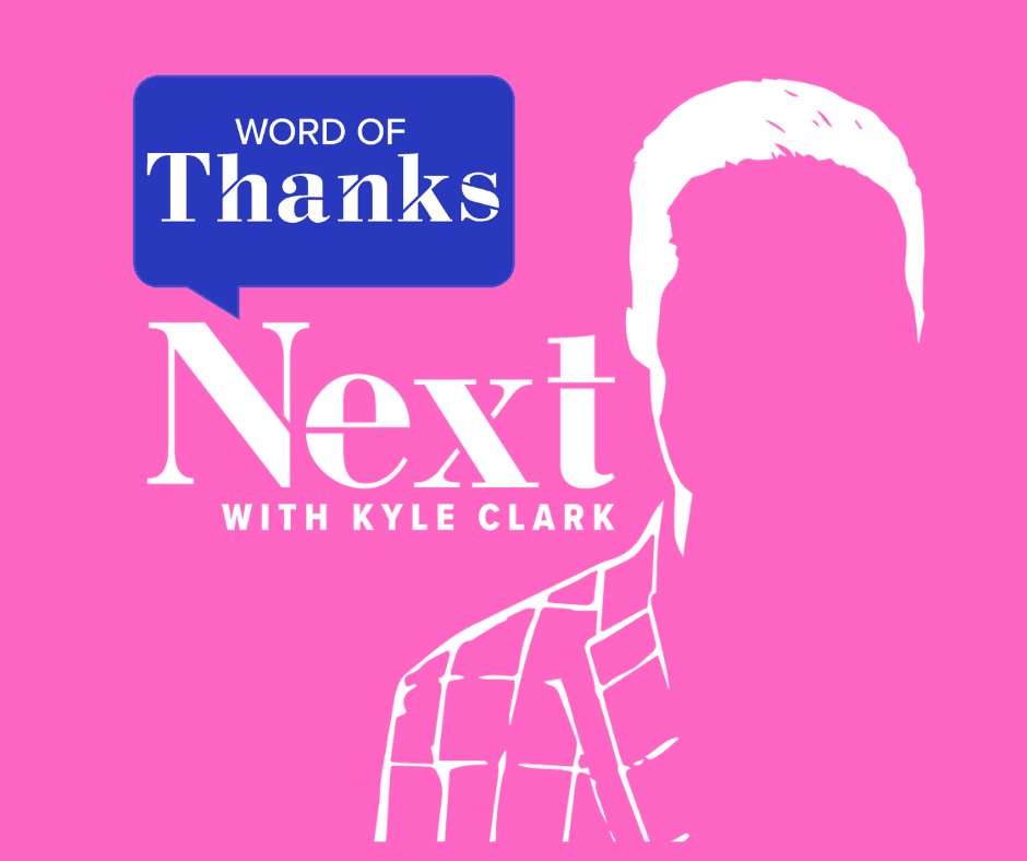 Word of Thanks
