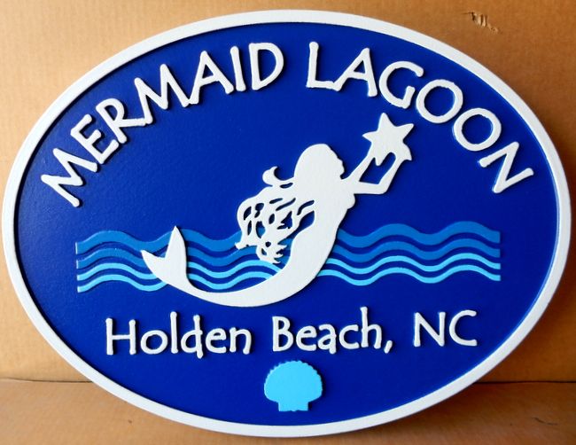 Carved Wooden Seashore Beach And Nautical Signs And Plaques