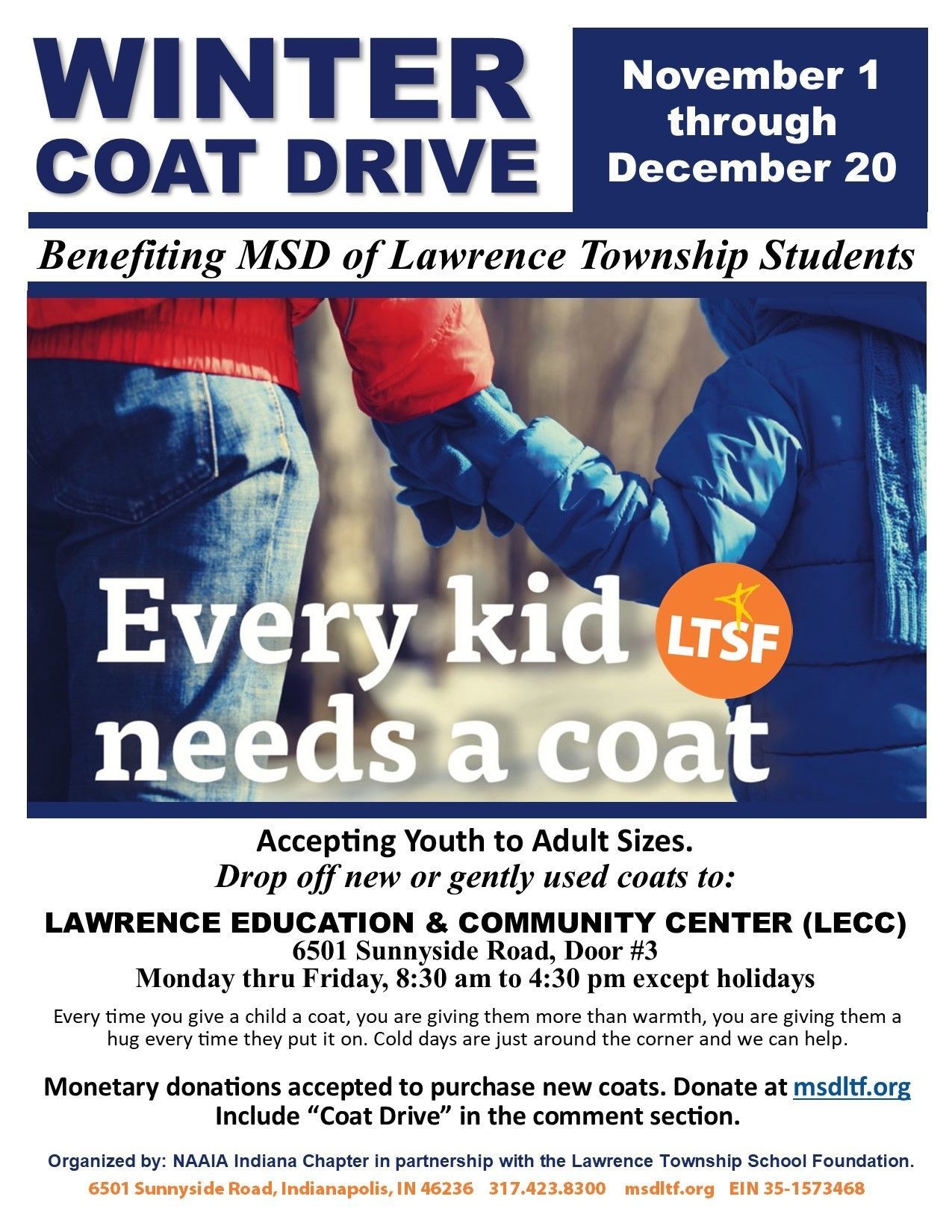 winter coat drive