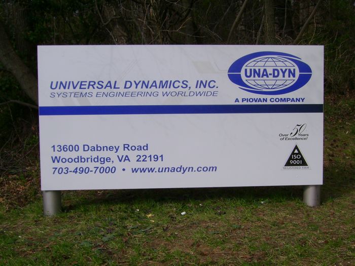 Una-Dyn Site Sign