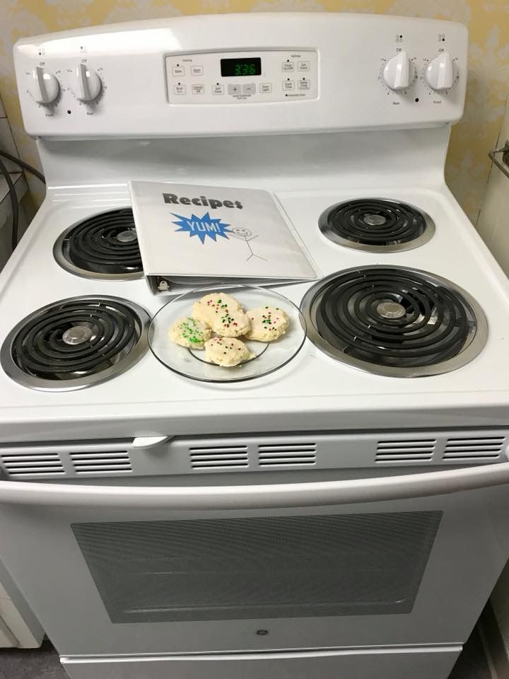 A new oven for our survivor cooking class!