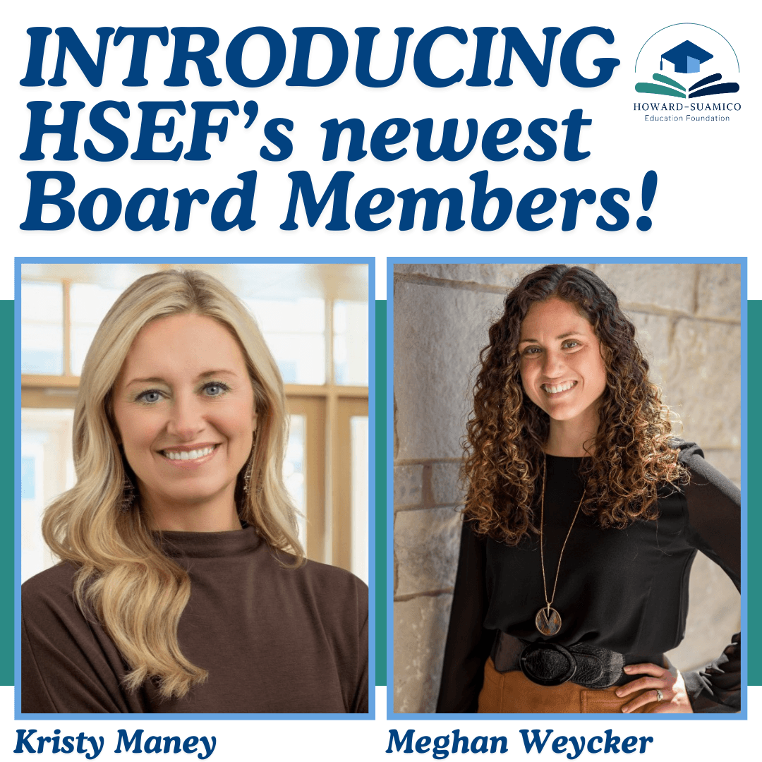 Welcome Kristy and Meghan to HSEF Board of Directors!