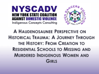 A Haudenosaunee Perspective on Historical Trauma: A Journey Through the History
