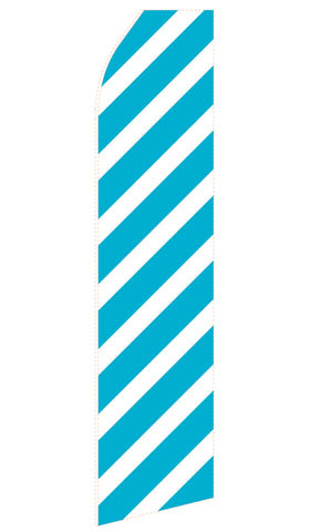 Wide Cyan Ribbon Econo Stock Flag.jpeg