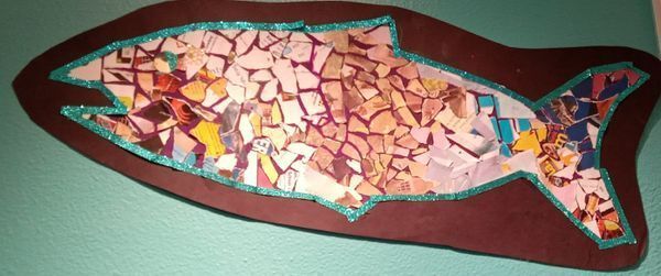 "Super Salmon" by Tongass School of Arts & Sciences, Dawn Rauwolf's 6th Grade Class