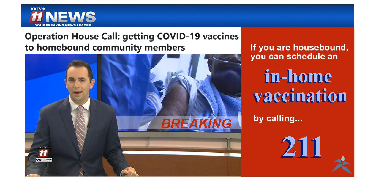 Operation House Call brings the Vaccine to You!