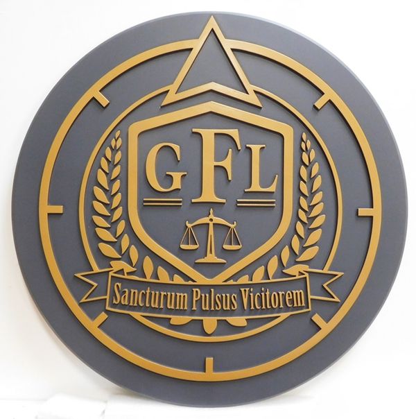 Carved 3D Bronze, Brass, Silver, Wood or Painted Court Plaques