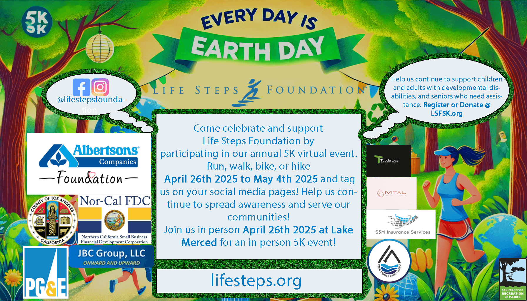 Every Day is Earth Day 5K Benefit Event