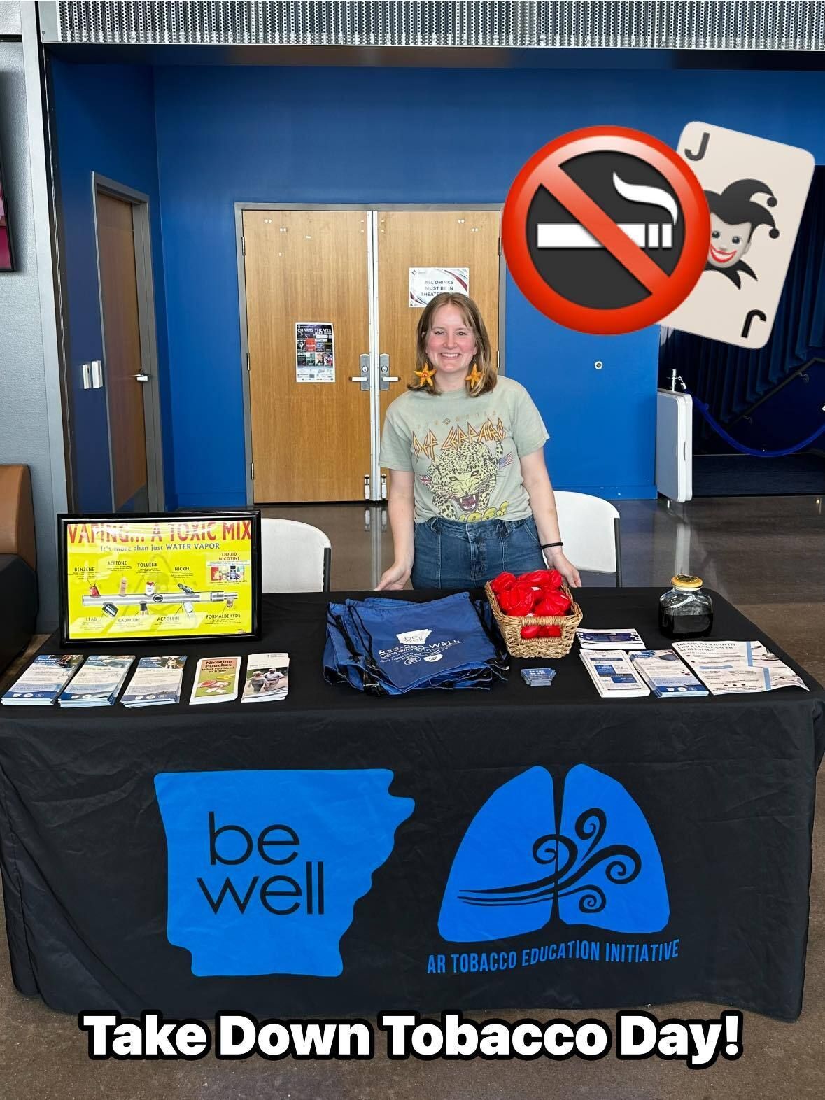  Take Down Tobacco Day at University of Arkansas - Pulaski Technical College