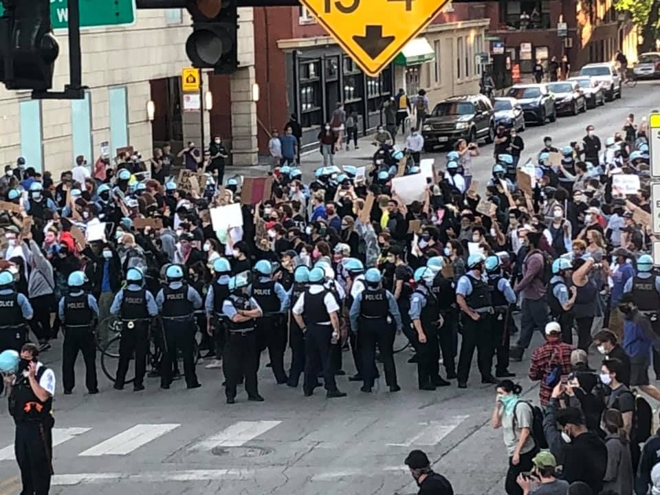 Police Protests Come to Uptown