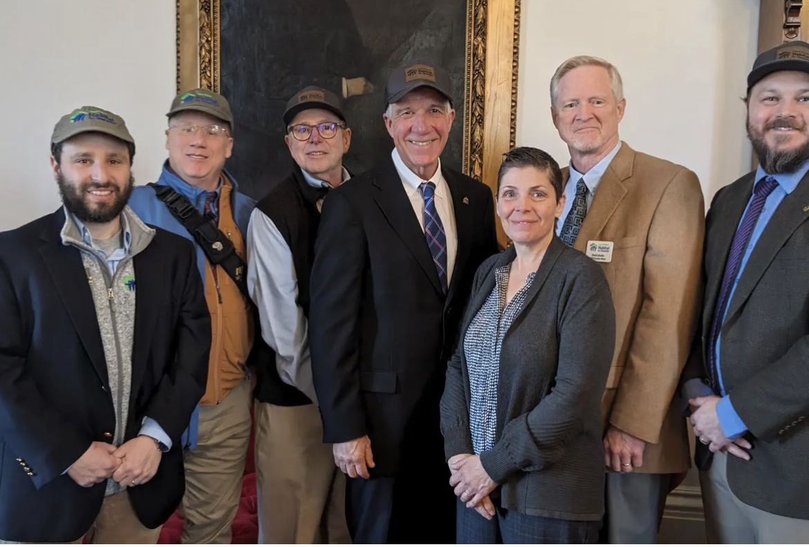 Habitat Affiliates from around the state join at Vermont Statehouse to advocate for affordable housing