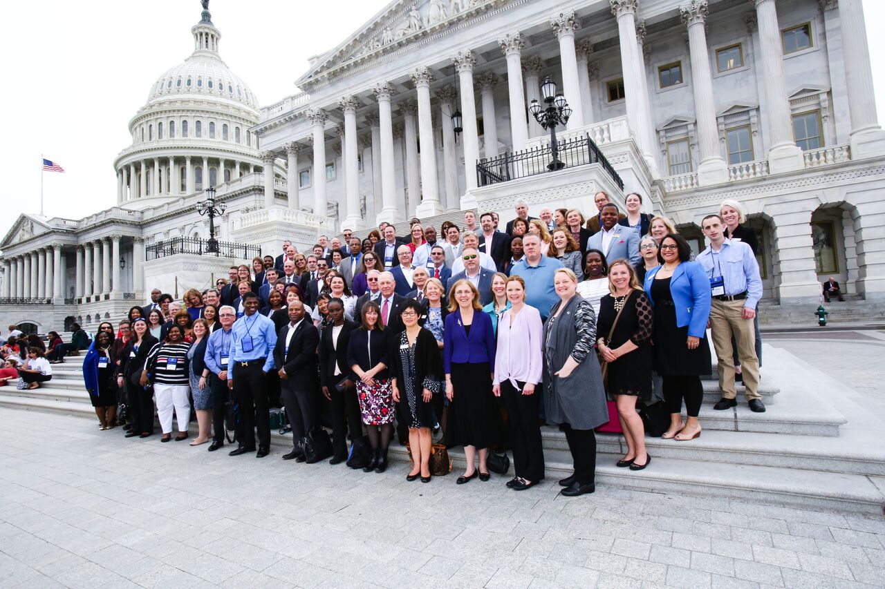 Denver refugee student and youth facilitator represent Goodwill Industries of Denver in Washington, D.C. for Advocacy Day