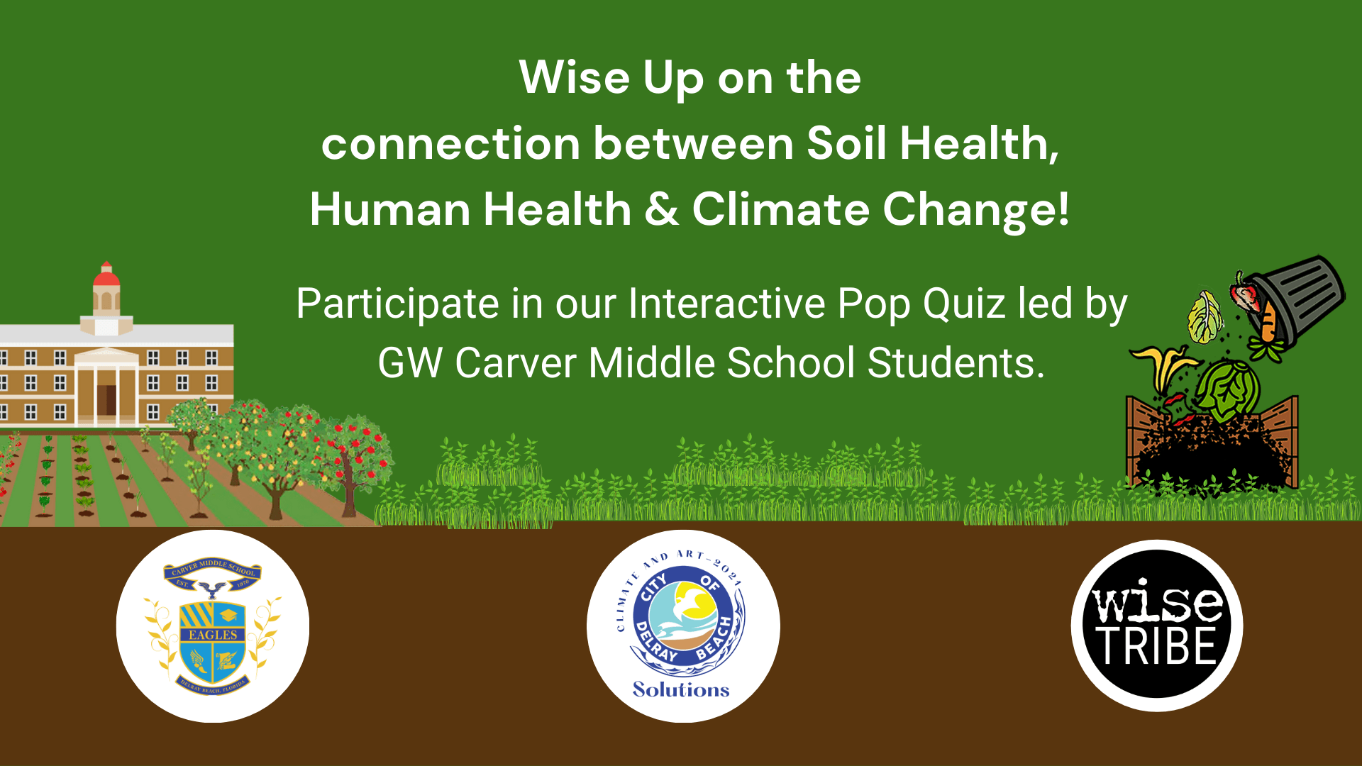 Youth led game show on Soil & Climate Change 