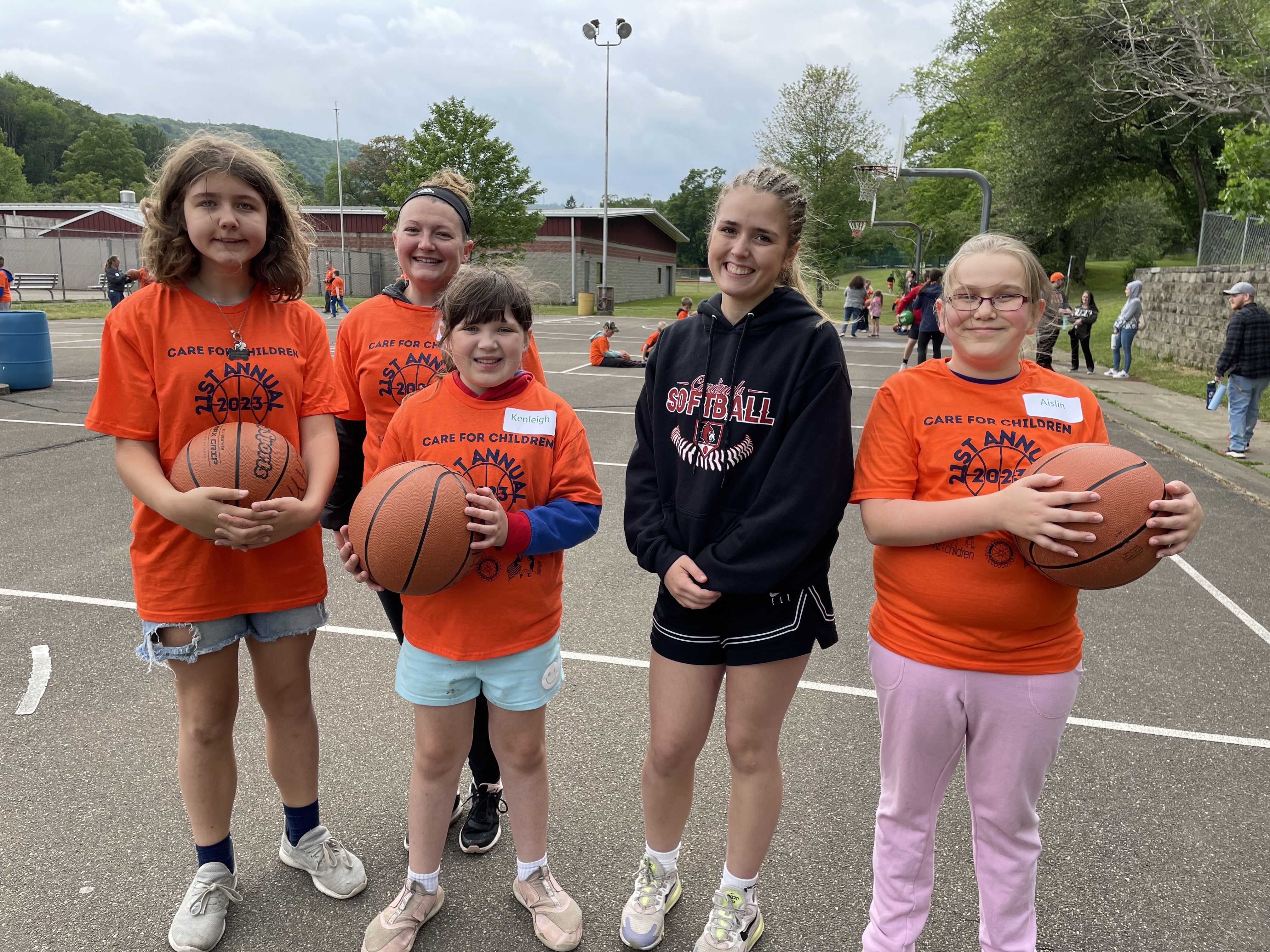 CARE for Children Holds Basketball Mini-Camp