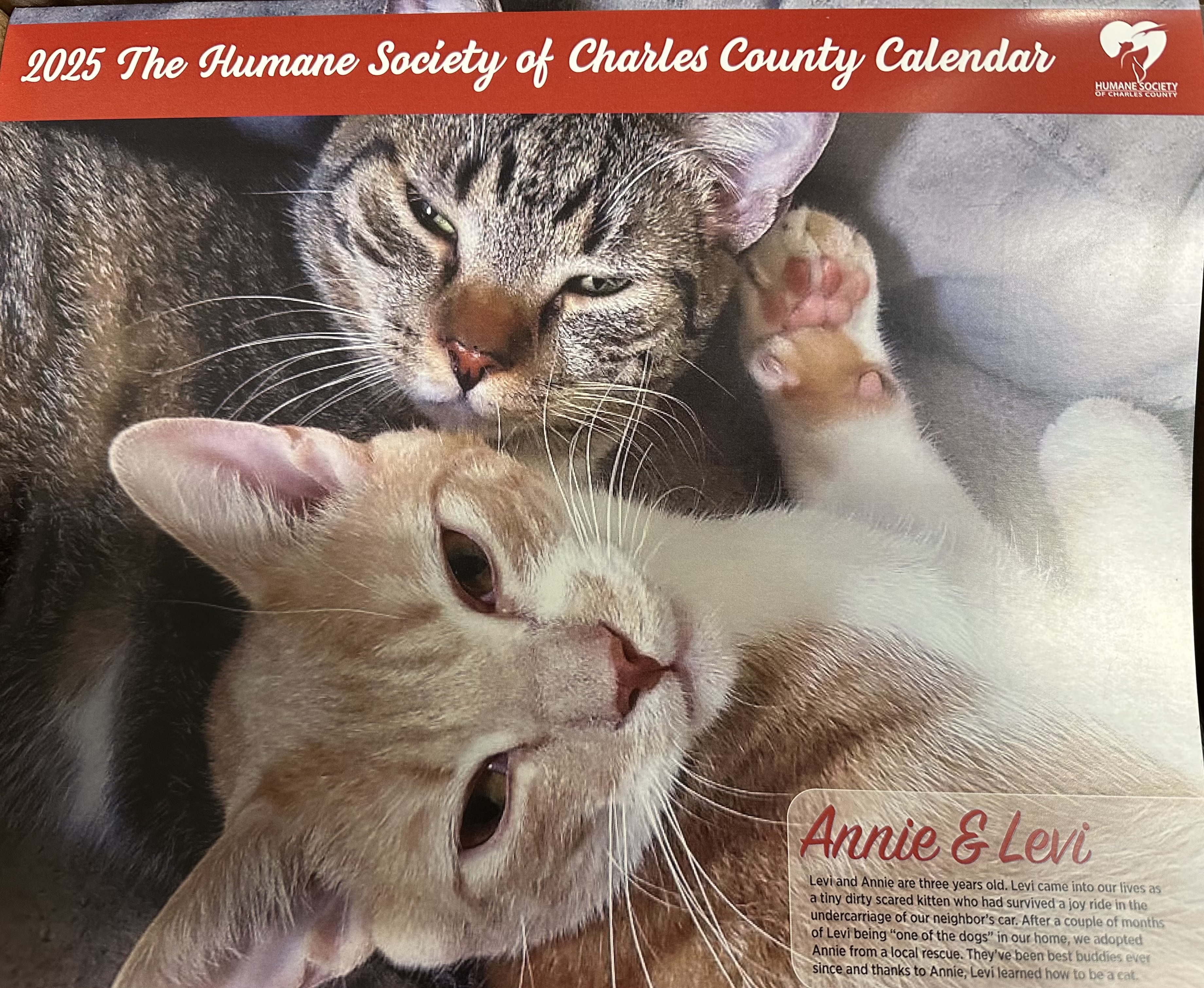 2026 Family Pet Photo Contest Calendar (Shelter Pick Up)
