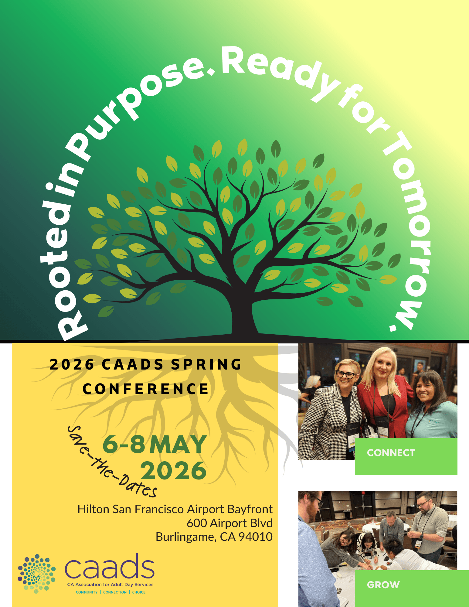 CAADS 2026 Spring Conference - Save the Dates
