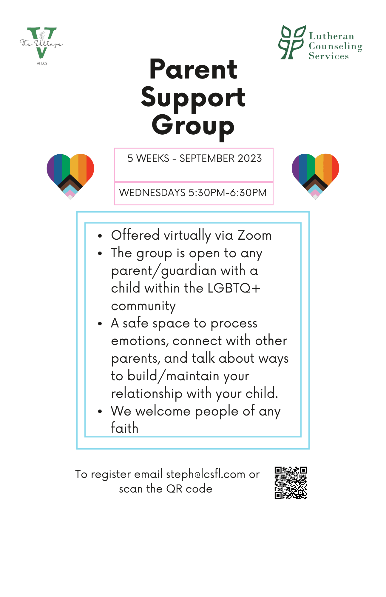 New Groups Being Offered 