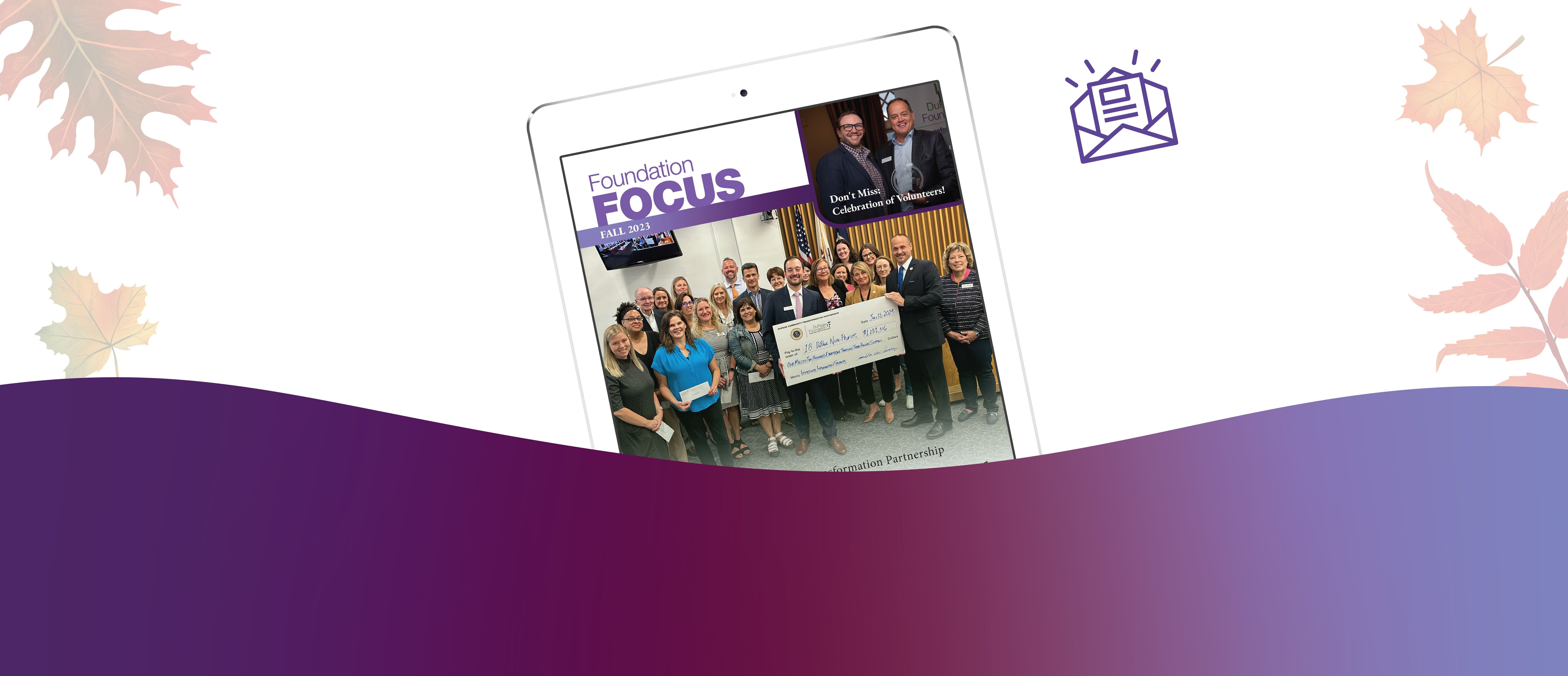 Fall 2023 Foundation Focus Newsletter