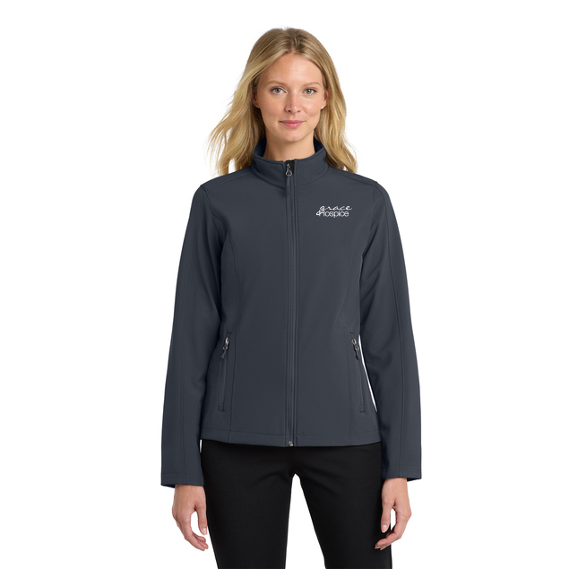 Port Authority® Women's Core Soft Shell Jacket - L317 - Battleship Grey