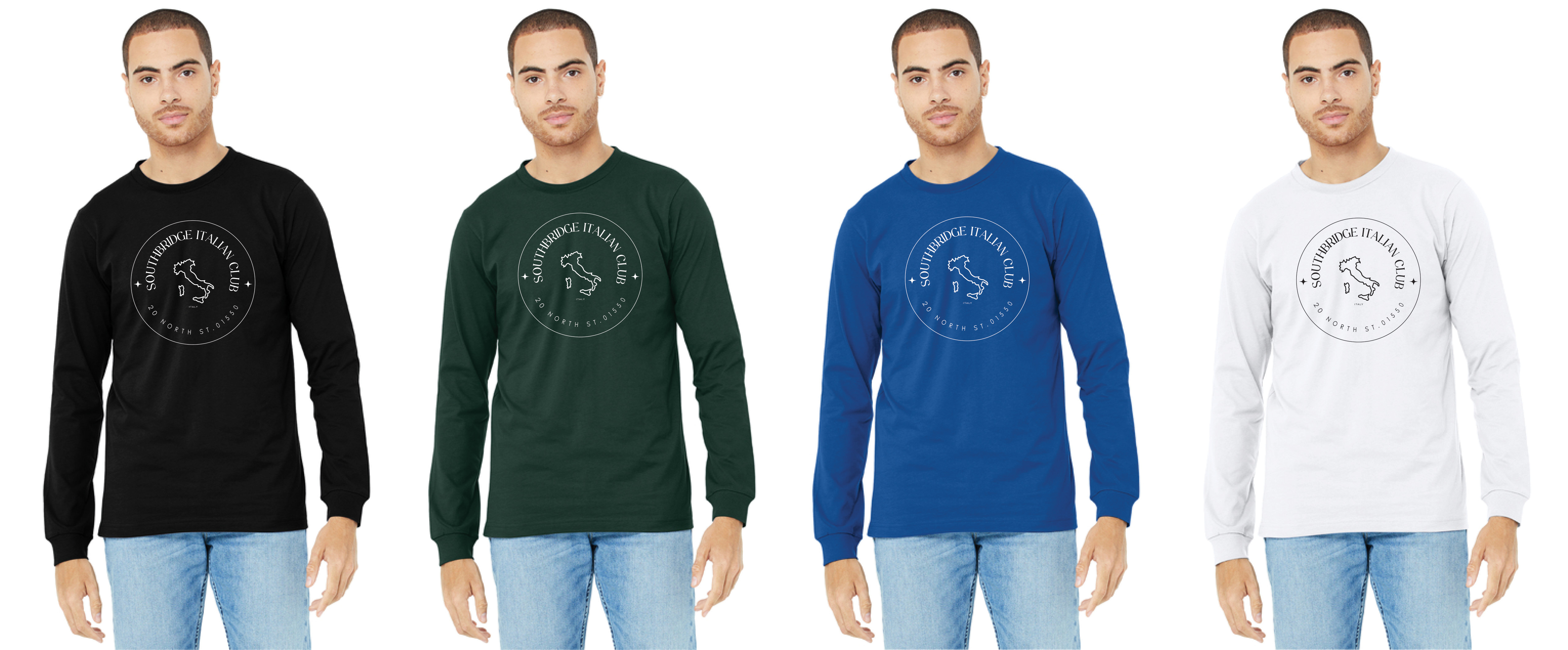 BELLA+CANVAS® Unisex Jersey Long Sleeve Tee (Logo 2)