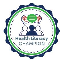 Health Literacy Champion Logo