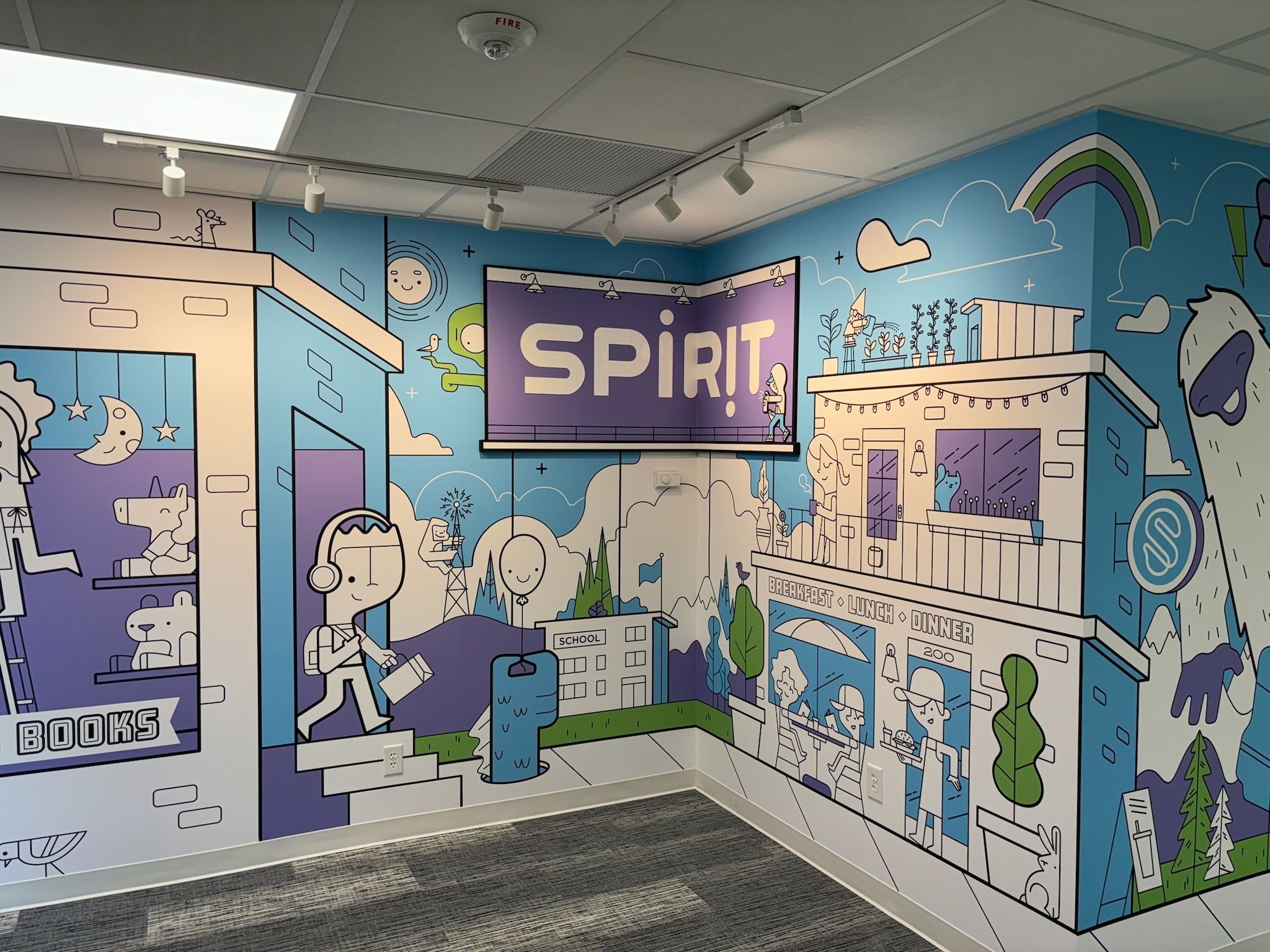 Wall Graphics: Acrylic and Vinyl